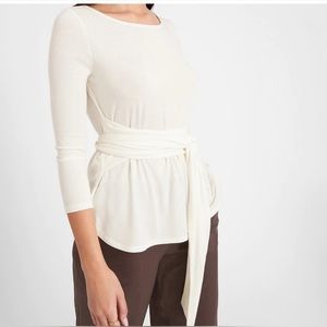 NWT Tie-Front Top | Banana Republic [D-24]
